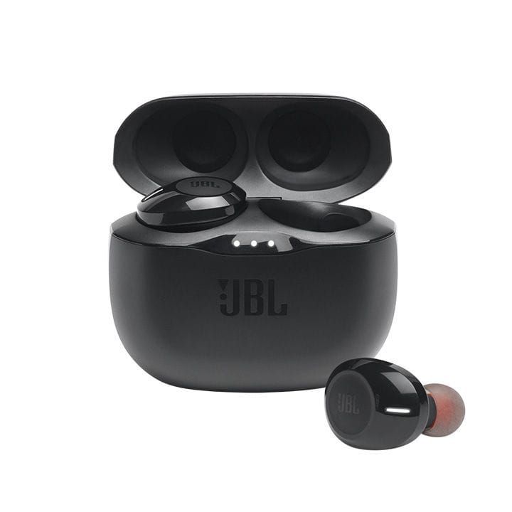 JBL Tune 125TWS True Wireless Earbuds, 32H Battery, Fast Pair, Comfortable, Wireless Calls, Native Voice Assistant With Mic - Black - TUNE125