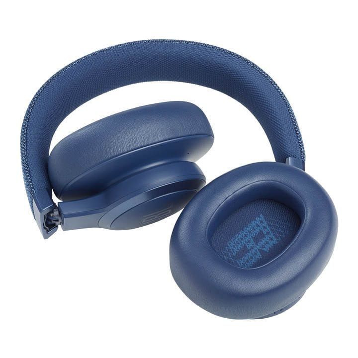 JBL Live 660NC Wireless Over-Ear Headphone, Noise Cancelling, Powerful JBL Signature Sound, Long Battery Life For Immersive Listening - Blue - Live 660NC
