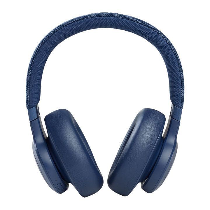 JBL Live 660NC Wireless Over-Ear Headphone, Noise Cancelling, Powerful JBL Signature Sound, Long Battery Life For Immersive Listening - Blue - Live 660NC