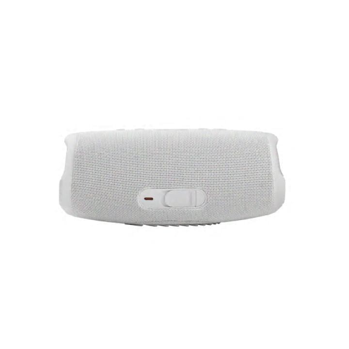 JBL Charge 5 Portable Waterproof Speaker With Powerbank, Experience Powerful Sound, Long-lasting Battery Life - White - CHARGE 5