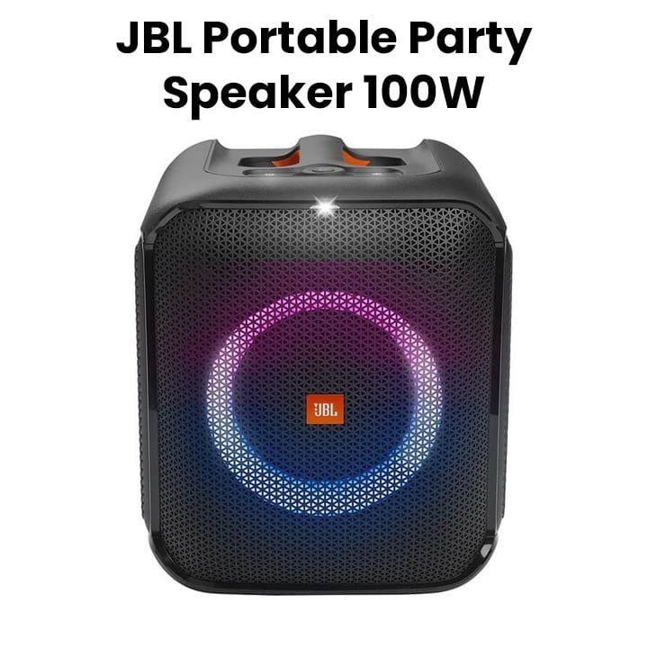 JBL Partybox Encore Essential Portable Party Speaker With 100W Powerful Sound, Built-in Dynamic Light Show - Black - PARTYBOXENCORE ESSENTIAL-2