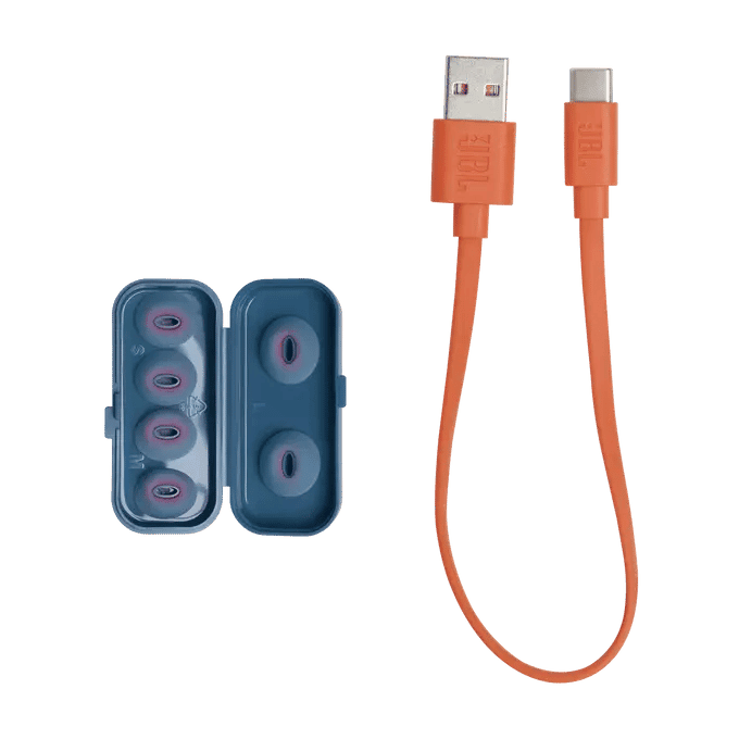 JBL Tune Flex True Wireless Noise Cancelling Earbuds, 12mm Driver, IP54 Dust And Water Resistant - Blue - JBLTUNEFLEX