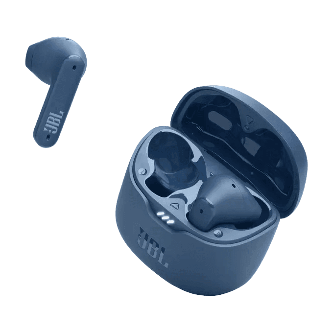 JBL Tune Flex True Wireless Noise Cancelling Earbuds, 12mm Driver, IP54 Dust And Water Resistant - Blue - JBLTUNEFLEX