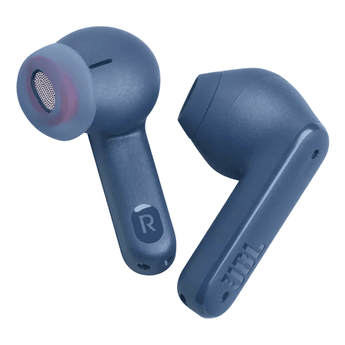 JBL Tune Flex True Wireless Noise Cancelling Earbuds, 12mm Driver, IP54 Dust And Water Resistant - Blue - JBLTUNEFLEX
