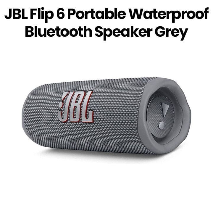 JBL Flip 6 Portable Waterproof Bluetooth Speaker - Grey