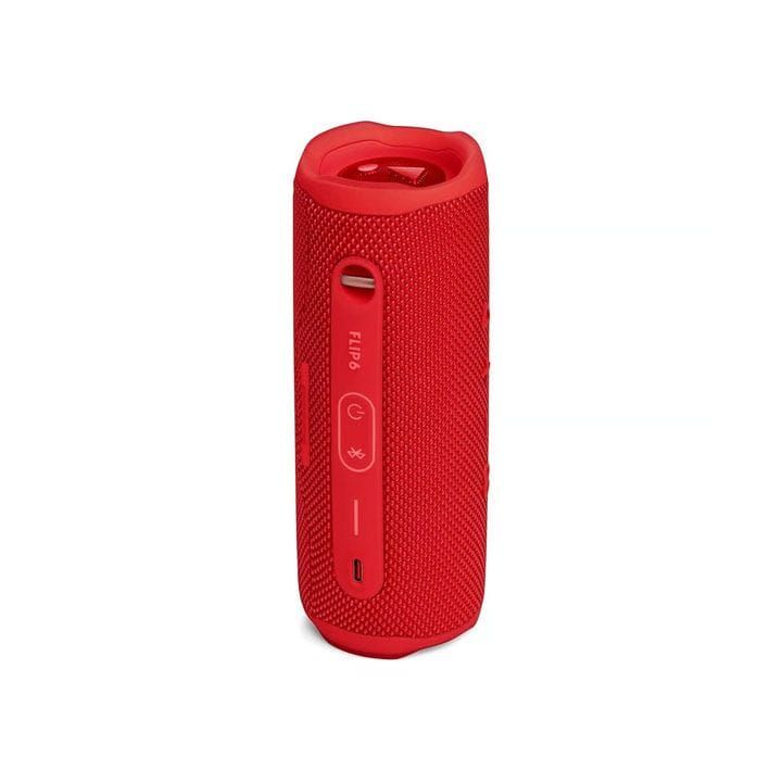 JBL Flip 6 Portable Waterproof Bluetooth Speaker, Louder, More Powerful Sound, 12 Hours of Playtime, IP67 Waterproof And Dustproof - Red - JBLFLIP6