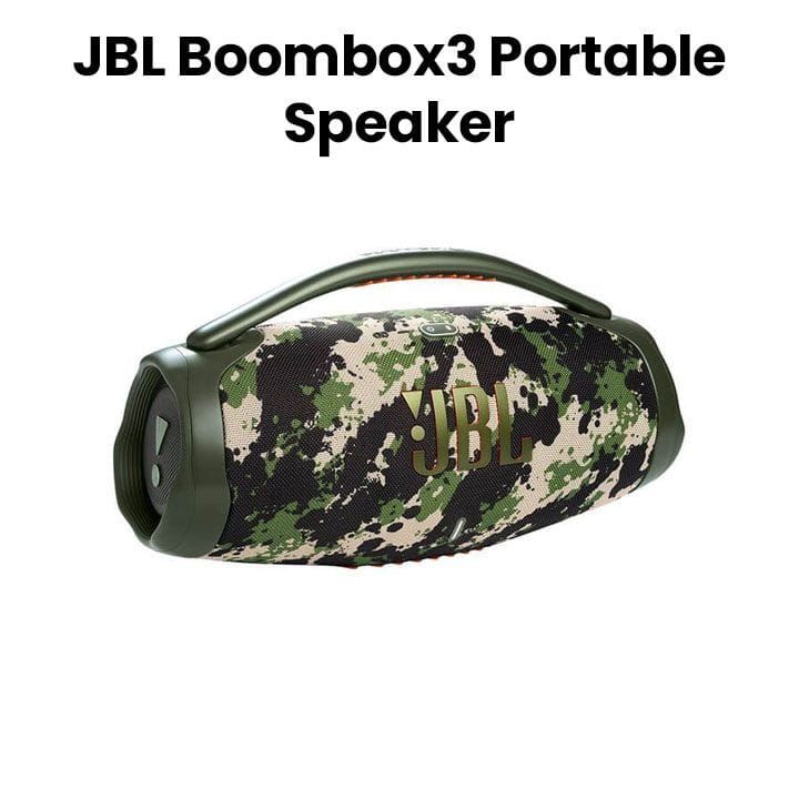 JBL Boombox3 Portable Speaker - Squad