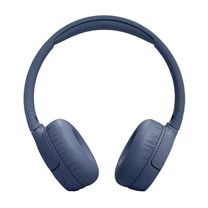 JBL Tune 670NC Wireless On-Ear Headphones, Adaptive Noise Cancelling with Smart Ambient, Up to 70H Battery Life with Speed Charge - Blue - JBLTUNE670NC