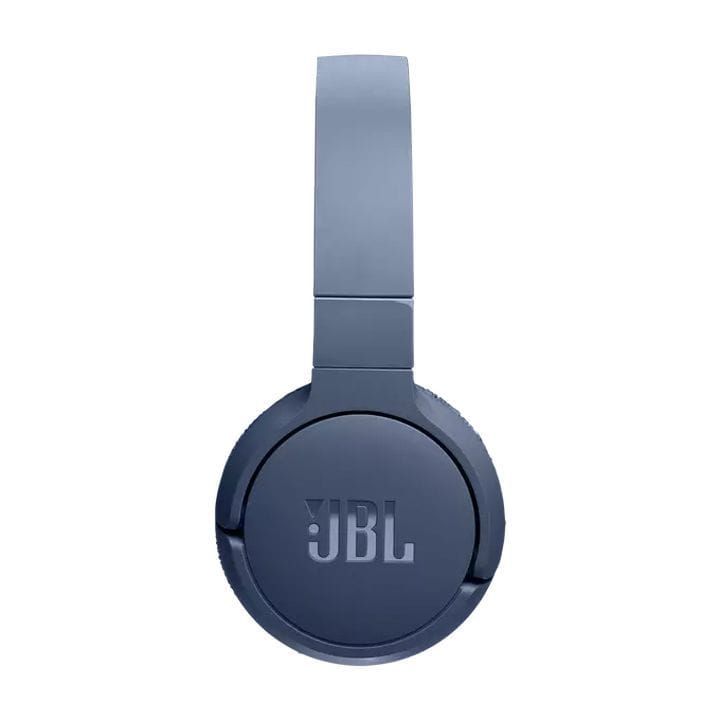 JBL Tune 670NC Wireless On-Ear Headphones, Adaptive Noise Cancelling with Smart Ambient, Up to 70H Battery Life with Speed Charge - Blue - JBLTUNE670NC