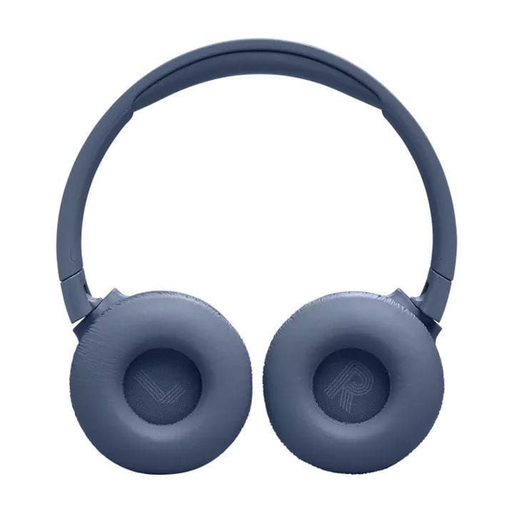 JBL Tune 670NC Wireless On-Ear Headphones, Adaptive Noise Cancelling with Smart Ambient, Up to 70H Battery Life with Speed Charge - Blue - JBLTUNE670NC