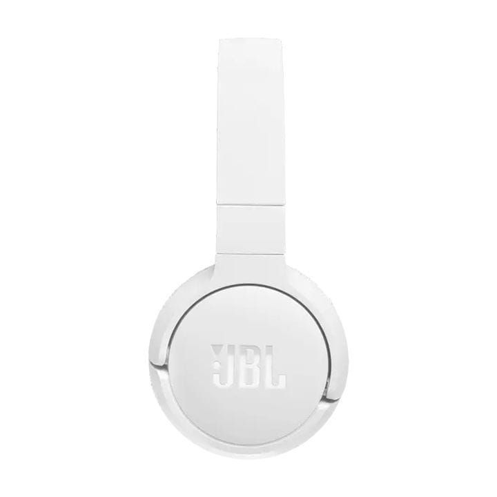 JBL Tune 670NC Wireless On-Ear Headphones, Adaptive Noise Cancelling with Smart Ambient, Up to 70H Battery Life with Speed Charge - White - JBLTUNE670NC