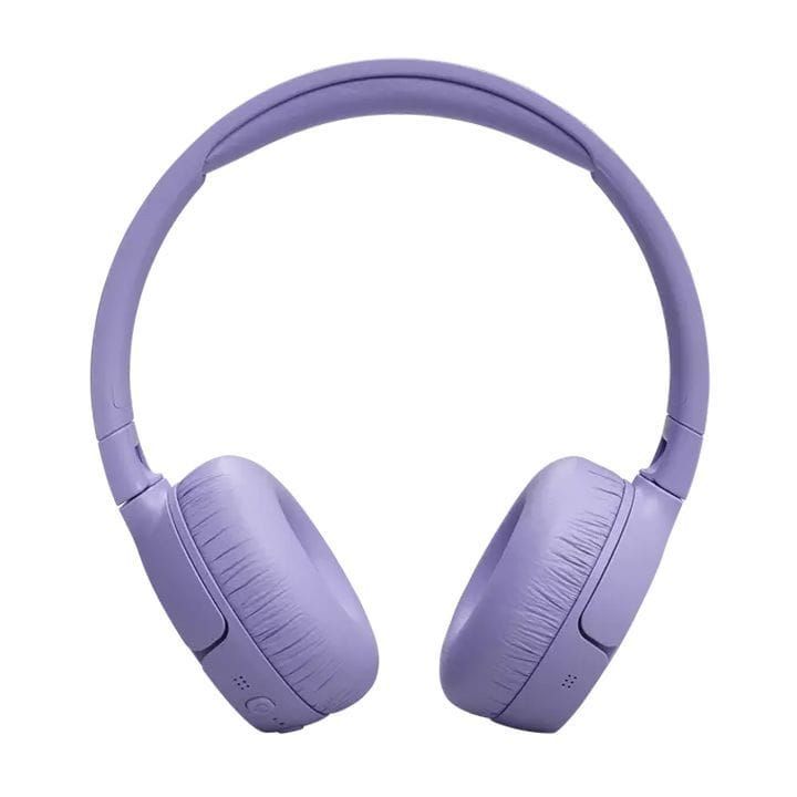 JBL Tune 670NC Wireless On-Ear Headphones, Adaptive Noise Cancelling with Smart Ambient, Up to 70H Battery Life with Speed Charge - Purple - JBLTUNE670NC