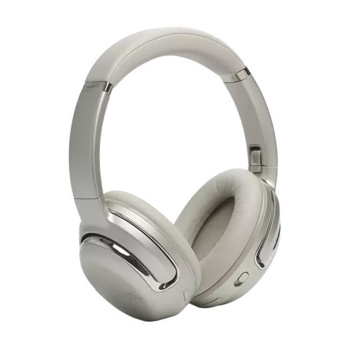 JBL Tour One M2 Headphone Wireless Over-Ear Noise Cancelling, Comfortable Foldable Design, Bluetooth 5.3 Connectivity - Champagne - JBLTOURONEM2