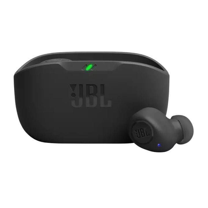 JBL Wave Buds in-Ear Wireless Earbuds With Mic,App for Customized Extra Bass Sound, Ip54 Water And Dust Resistance - Black - WAVE