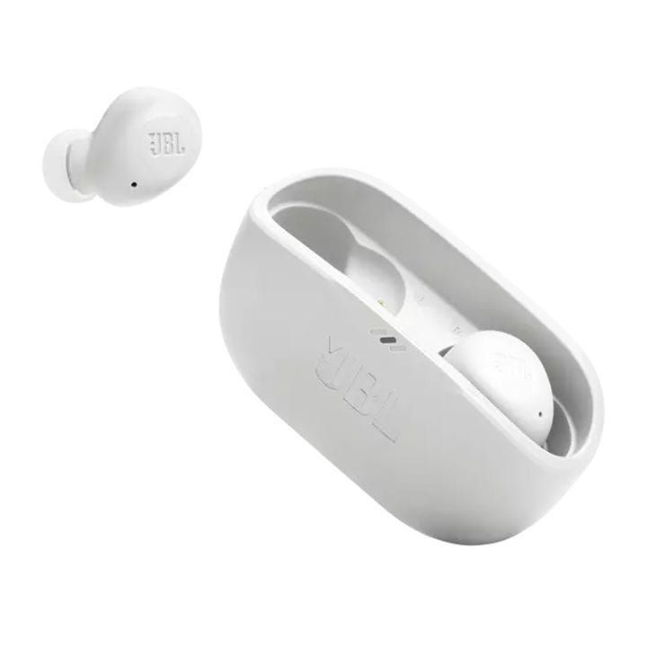 JBL Wave Buds in-Ear Wireless Earbuds With Mic,App for Customized Extra Bass Sound, Ip54 Water And Dust Resistance - White - WAVE