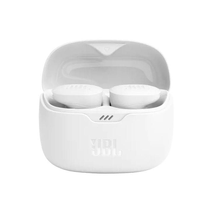 JBL Tune Buds True Wireless Noise Cancelling Earbuds, Speed Charge Support, Multi-Point Connection, Up to 48 Hours Battery Life - White - JBLTUNEBUDS