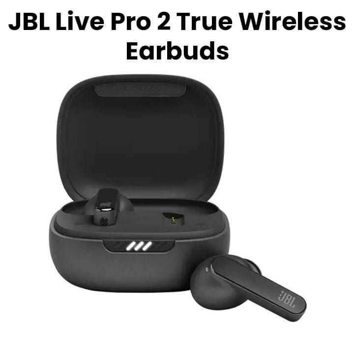 JBL Live Pro 2 TWS | True Wireless Noise Cancelling Earbuds - Black