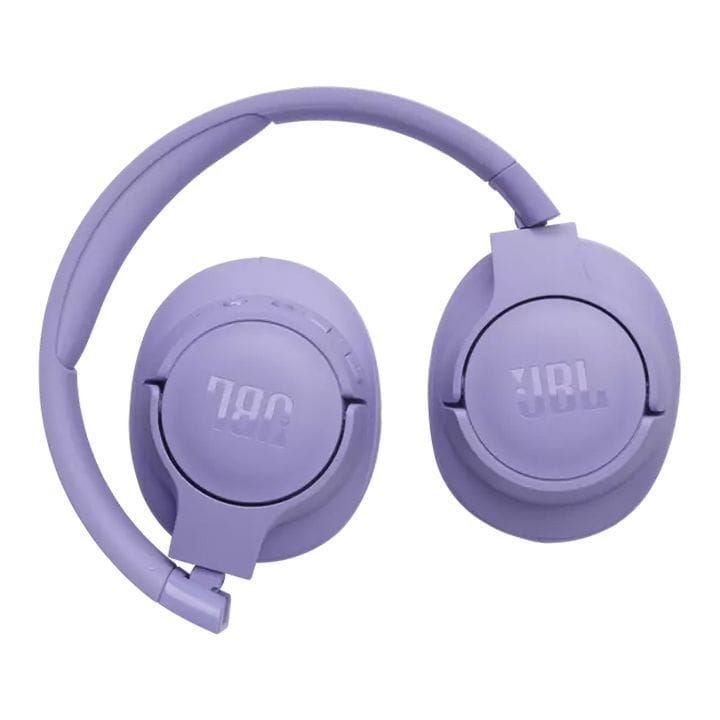 JBL Tune 720BT Wireless Over-Ear Headphones, Pure Bass Sound, Upto 76 Hrs Playtime, Speedcharge, Dual Pairing, Lightweight - Purple - JBLTUNE720BT