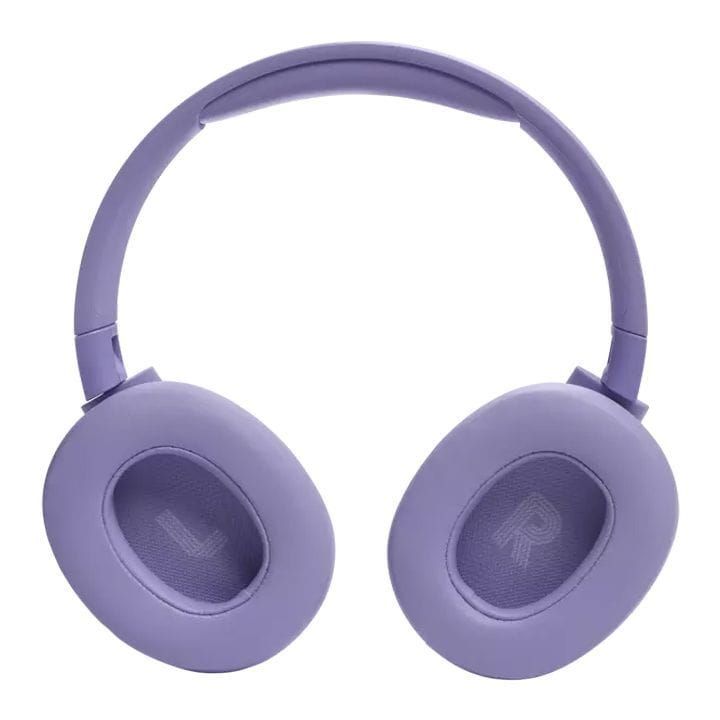 JBL Tune 720BT Wireless Over-Ear Headphones, Pure Bass Sound, Upto 76 Hrs Playtime, Speedcharge, Dual Pairing, Lightweight - Purple - JBLTUNE720BT