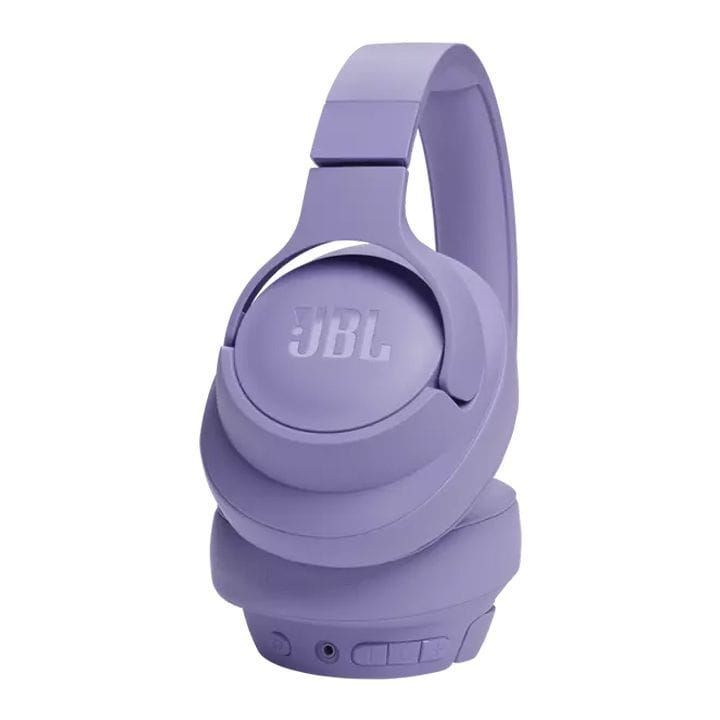 JBL Tune 720BT Wireless Over-Ear Headphones, Pure Bass Sound, Upto 76 Hrs Playtime, Speedcharge, Dual Pairing, Lightweight - Purple - JBLTUNE720BT