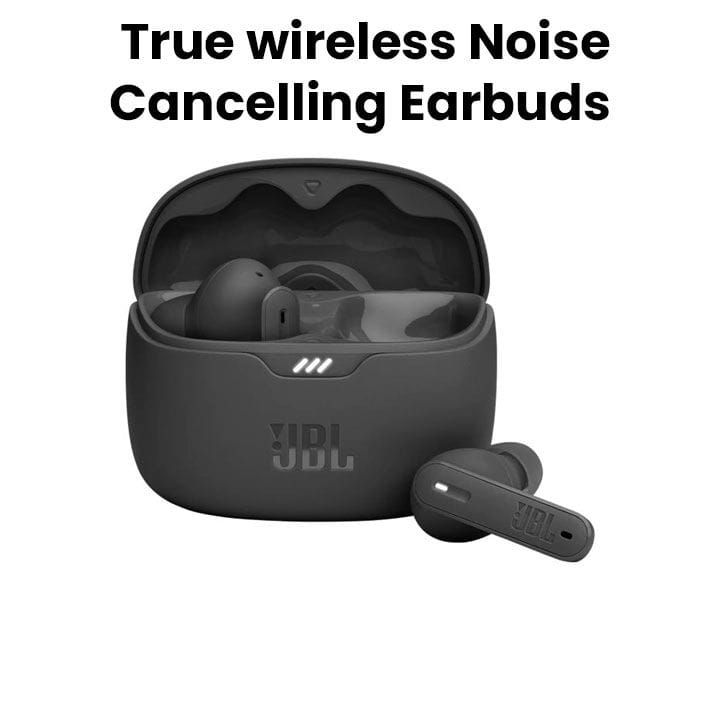 JBL Tune Beam | True wireless Noise Cancelling Earbuds - Black