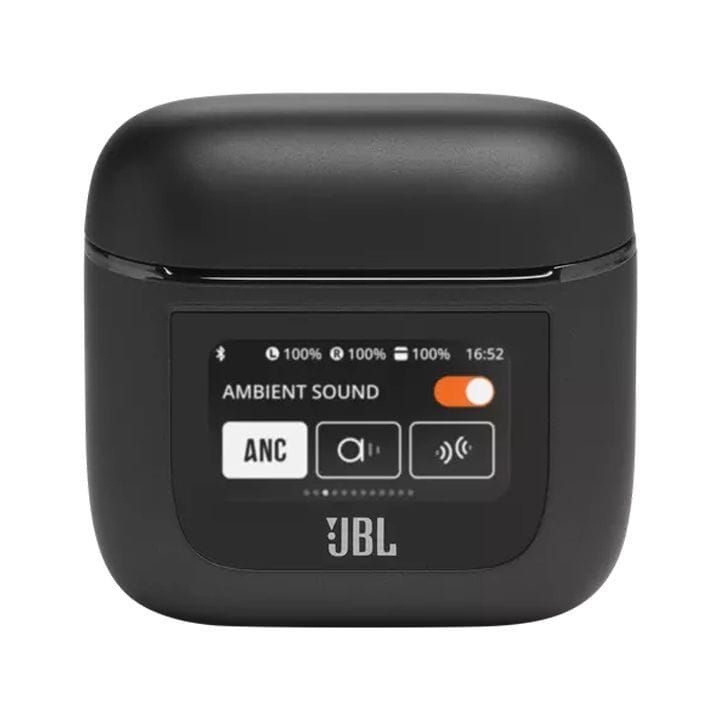 JBL Tour Pro 2 True Wireless Noise Cancelling, Multipoint, IPX5, Smart Touch Display Earbuds - Black - TOURPRO2