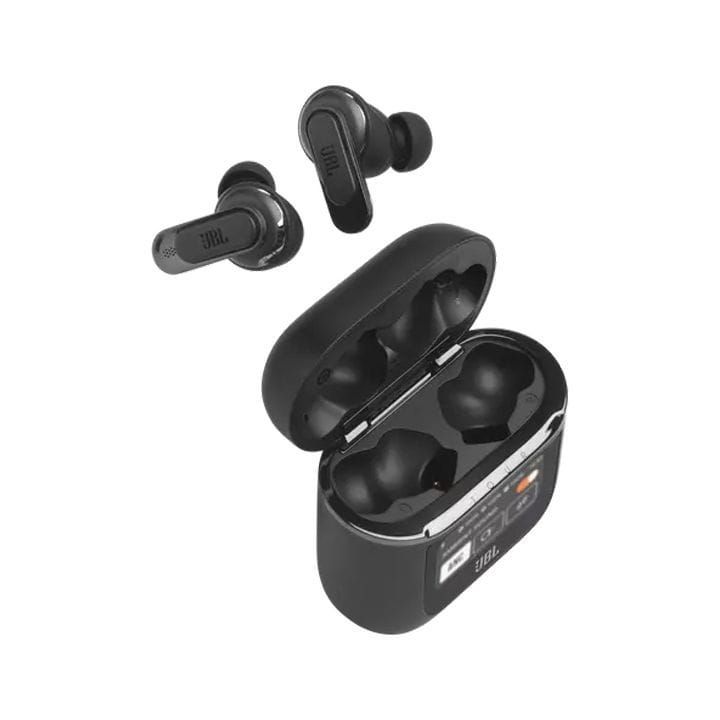 JBL Tour Pro 2 True Wireless Noise Cancelling, Multipoint, IPX5, Smart Touch Display Earbuds - Black - TOURPRO2