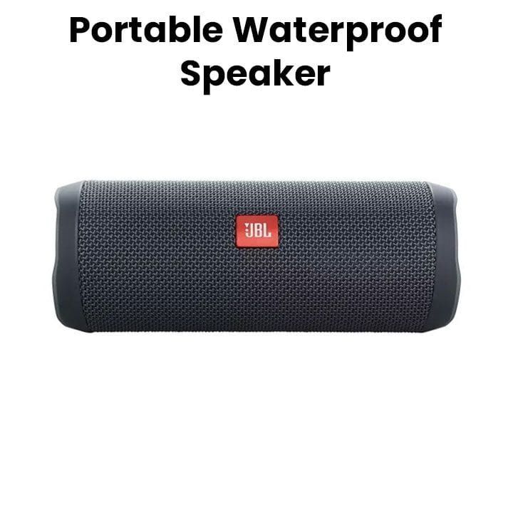 JBL Flip Essential 2 Portable Waterproof Speaker, 10H Of Playtime, IPX7 Waterproof Design - Black - JBLFLIPESSENTIAL2