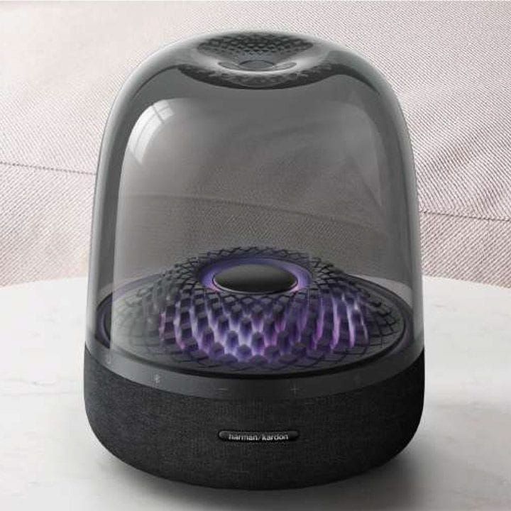 Harman Kardon Aura Studio 4 Bluetooth Home Speaker, Superior Sound Performance, Bluetooth Music Streaming, Bluetooth Music Streaming - Black - HKAURAS4BLKAM