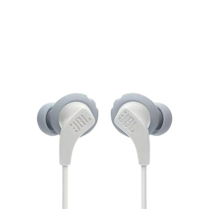 JBL Endurance Run 2 Bluetooth, Waterproof Wireless In-Ear Sport Headphones, IPX5 Splashproof, Pure Bass, Magnetic Earbuds - White - JBLENDURANCERUN2