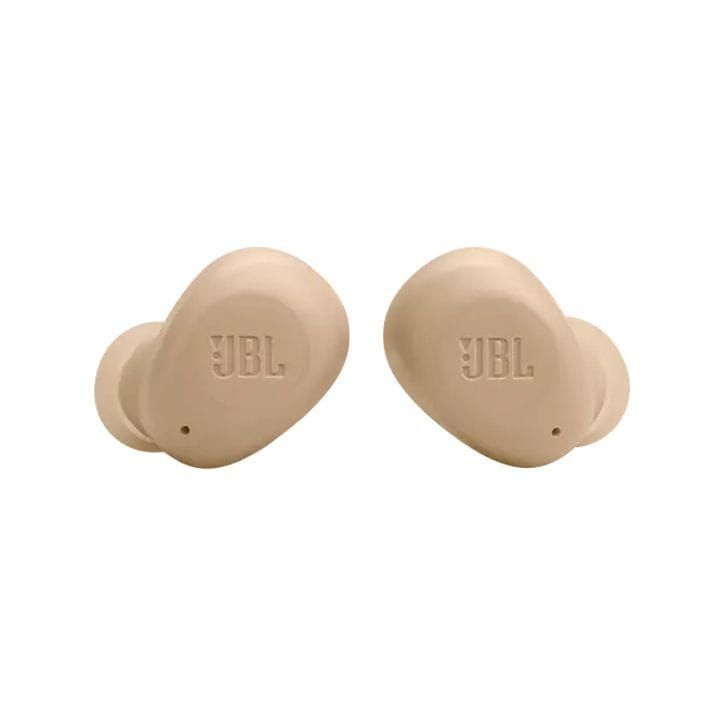 JBL Wave Buds in-Ear Wireless Earbuds With Mic,App for Customized Extra Bass Sound, Ip54 Water And Dust Resistance - Beige - WAVE