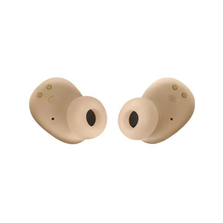 JBL Wave Buds in-Ear Wireless Earbuds With Mic,App for Customized Extra Bass Sound, Ip54 Water And Dust Resistance - Beige - WAVE