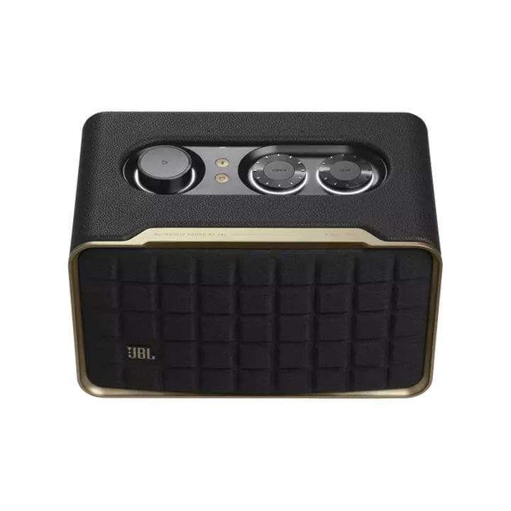 JBL Authentics 200 Smart Home Speaker With Wi-Fi, Bluetooth And Voice Assistants With Retro Design 90W - Black - JBLAUTHENTICS200