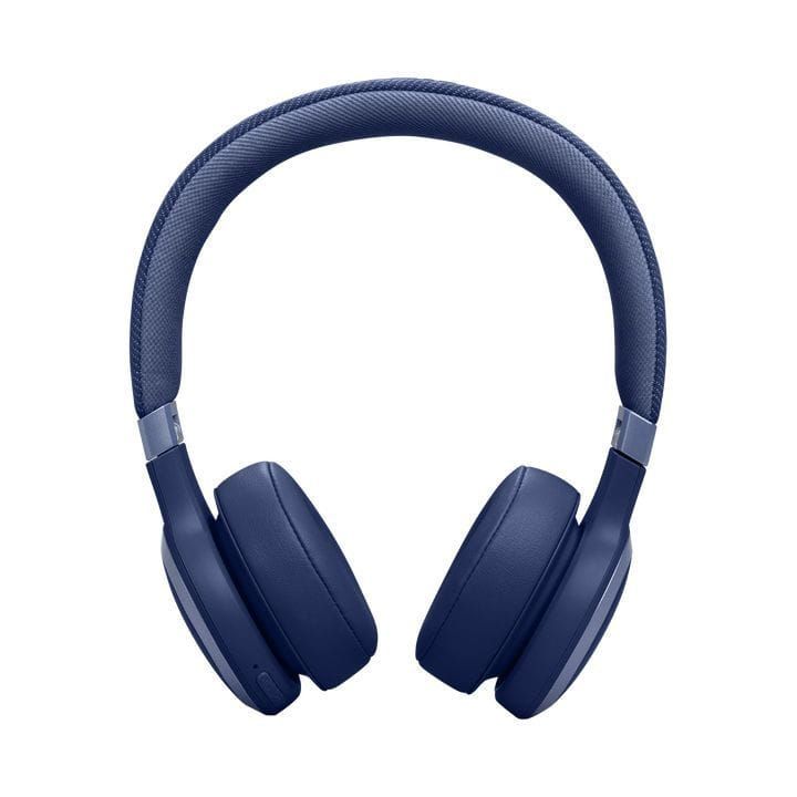 JBL Live 670NC Wireless On Ear With True Adaptive Noise Cancelling Headphones, Up To 65 Hours of Battery Life, Multipoint Connection - Blue - JBLLIVE670NC
