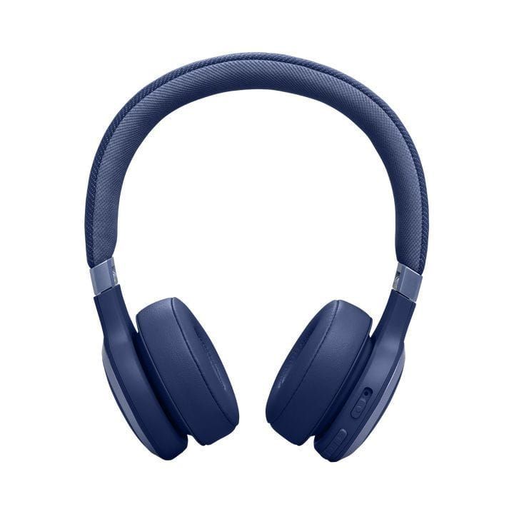 JBL Live 670NC Wireless On Ear With True Adaptive Noise Cancelling Headphones, Up To 65 Hours of Battery Life, Multipoint Connection - Blue - JBLLIVE670NC