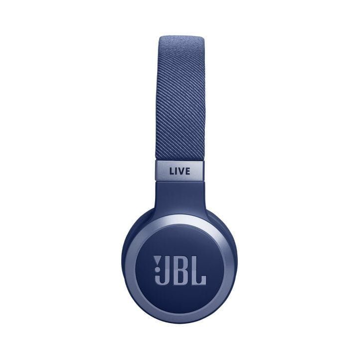 JBL Live 670NC Wireless On Ear With True Adaptive Noise Cancelling Headphones, Up To 65 Hours of Battery Life, Multipoint Connection - Blue - JBLLIVE670NC