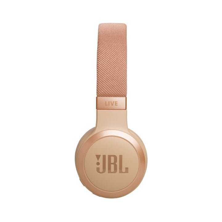 JBL Live 670NC Wireless On Ear With True Adaptive Noise Cancelling Headphones, Up To 65 Hours of Battery Life, Multipoint Connection - Sandal - JBLLIVE670NC