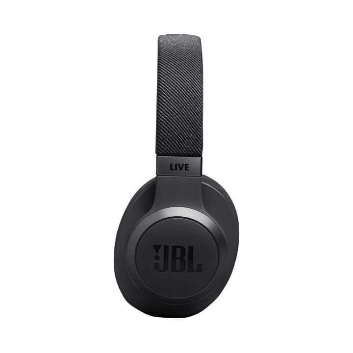 JBL Live 770NC Wireless On-Ear With True Adaptive Noise Cancelling Headphones, Experience The Renowned Sound - Black - LIVE770NC