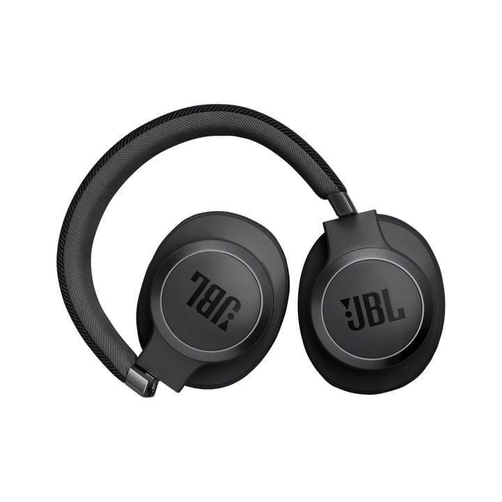 JBL Live 770NC Wireless On-Ear With True Adaptive Noise Cancelling Headphones, Experience The Renowned Sound - Black - LIVE770NC