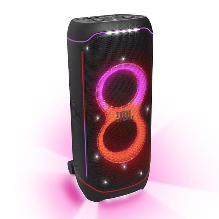 JBL PartyBox Ultimate Wireless Party Speaker, IPX4 Splashproof, Wi-Fi And Bluetooth Connectivity 1100W - Black - JBLPARTYBOXULTEU - Open Piece (A Grade)