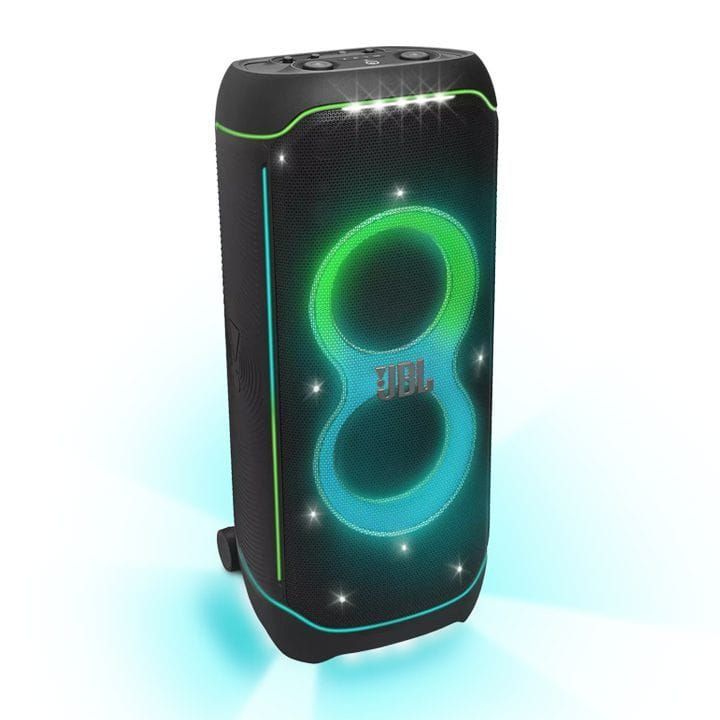 JBL PartyBox Ultimate Wireless Party Speaker, IPX4 Splashproof, Wi-Fi And Bluetooth Connectivity 1100W - Black - JBLPARTYBOXULTEU