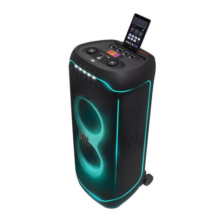 JBL PartyBox Ultimate Wireless Party Speaker, IPX4 Splashproof, Wi-Fi And Bluetooth Connectivity 1100W - Black - JBLPARTYBOXULTEU - Open Piece (A Grade)
