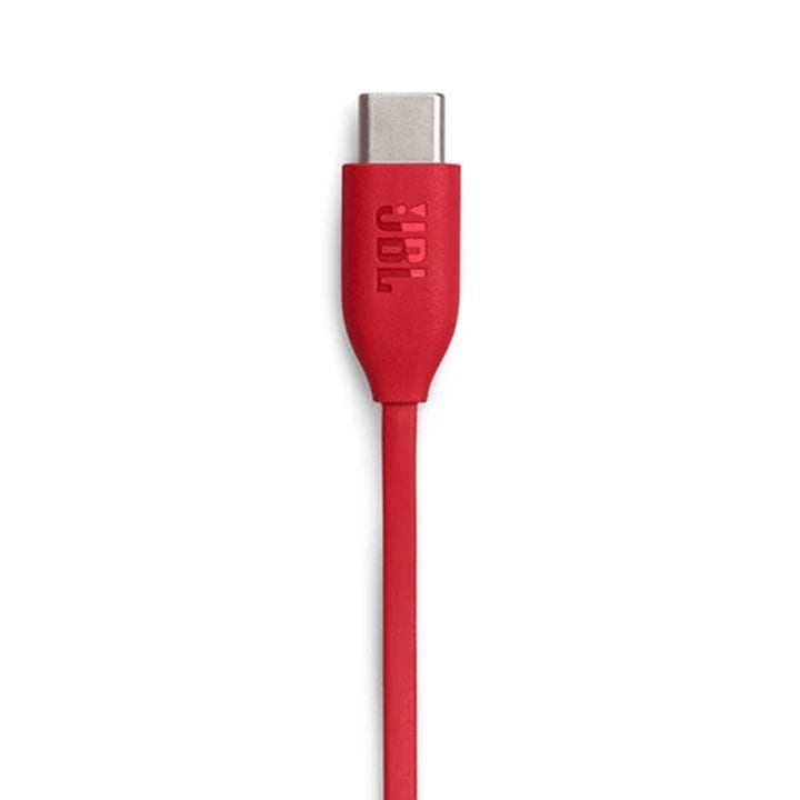 JBL Tune 310C USB-C Wired Hi-Res In-Ear Headphones with Hi-Res Audio and USB-C Connectivity, 3-Button EQ Preset Remote with Microphone - Red - TUNE310C