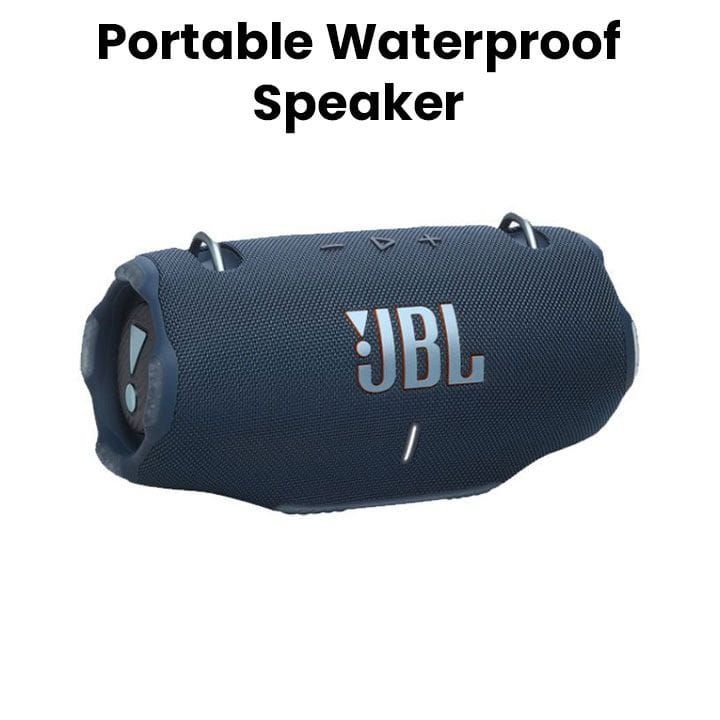 JBL Xtreme 4 Portable Bluetooth Speaker, ProSound With Powerful Bass Radiators, AI Sound Boost, Built-in Powerbank - Blue - XTREME4