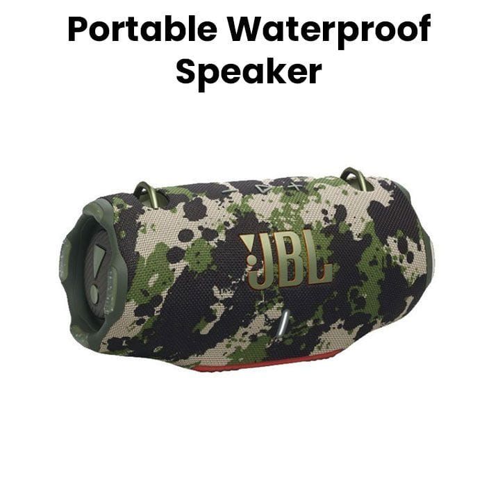 JBL Xtreme 4 Portable Bluetooth Speaker, ProSound With Powerful Bass Radiators, AI Sound Boost, Built-in Powerbank - Camouflage - XTREME4 (Display Unit)