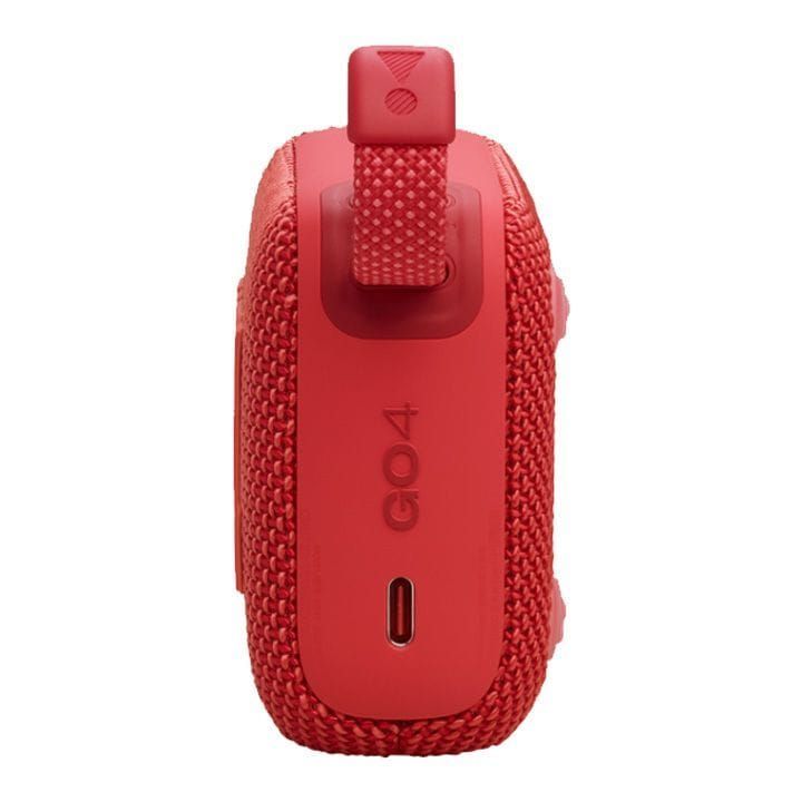 JBL Go 4 Ultra-Portable Bluetooth Speaker, Enjoy Powerful Sound, Compact Design, And Durable Build Perfect For Travel - Red - Go 4