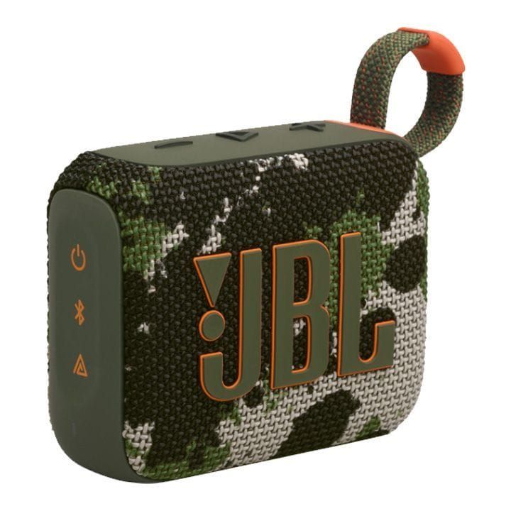 JBL Go 4 Ultra-Portable Bluetooth Speaker, Enjoy Powerful Sound, Compact Design, And Durable Build Perfect For Travel - Squad - Go 4