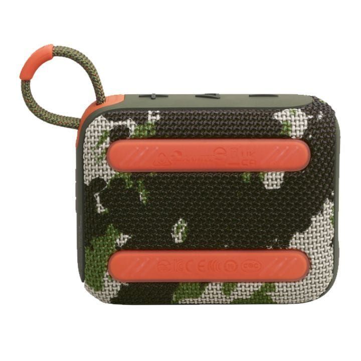 JBL Go 4 Ultra-Portable Bluetooth Speaker, Enjoy Powerful Sound, Compact Design, And Durable Build Perfect For Travel - Squad - Go 4
