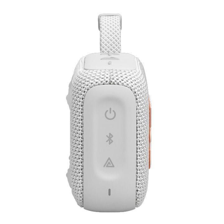 JBL Go 4 Ultra-Portable Bluetooth Speaker, Enjoy Powerful Sound, Compact Design, And Durable Build Perfect For Travel - White - Go 4