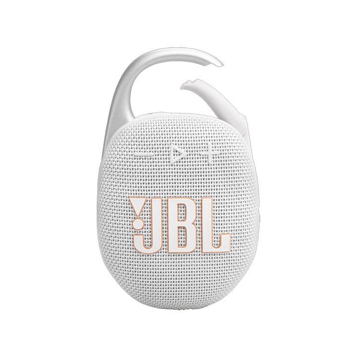 JBL Clip 5 | Ultra-Portable Waterproof Speaker - White